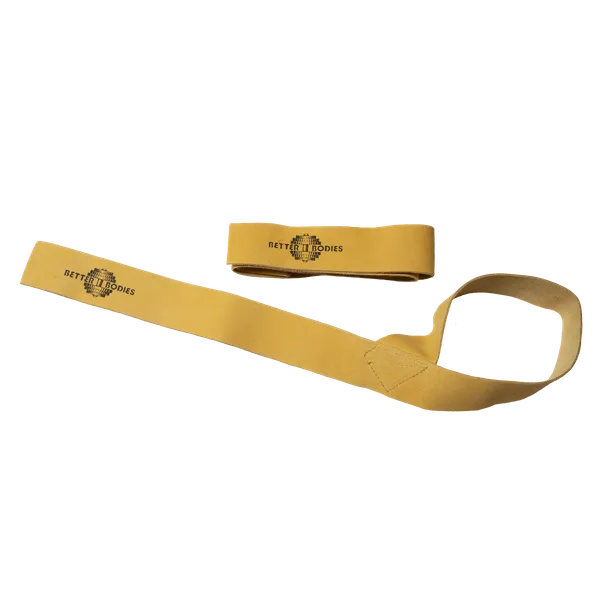 Better Bodies Leather Straps, Nature