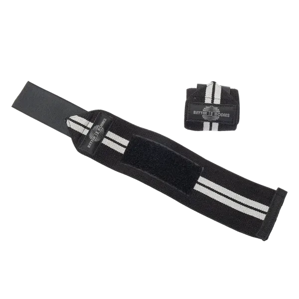 Better Bodies Elastic Wrist Wraps, Black