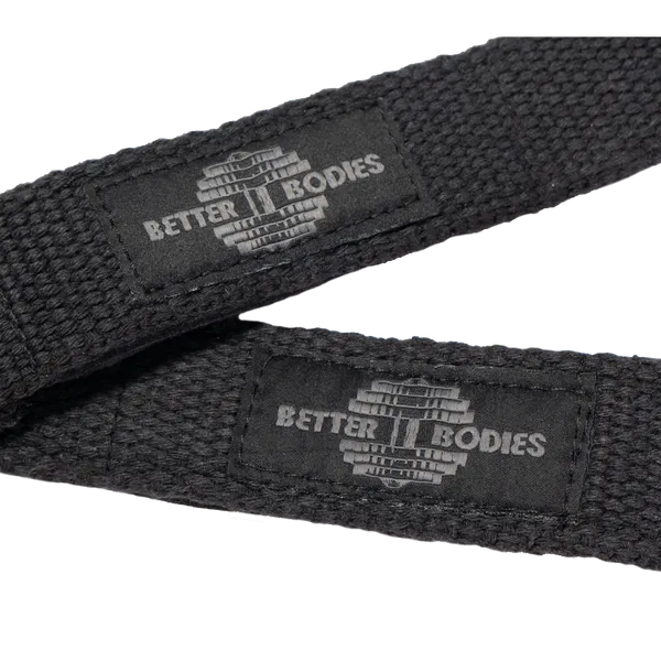 Better Bodies Lifting Straps, Black