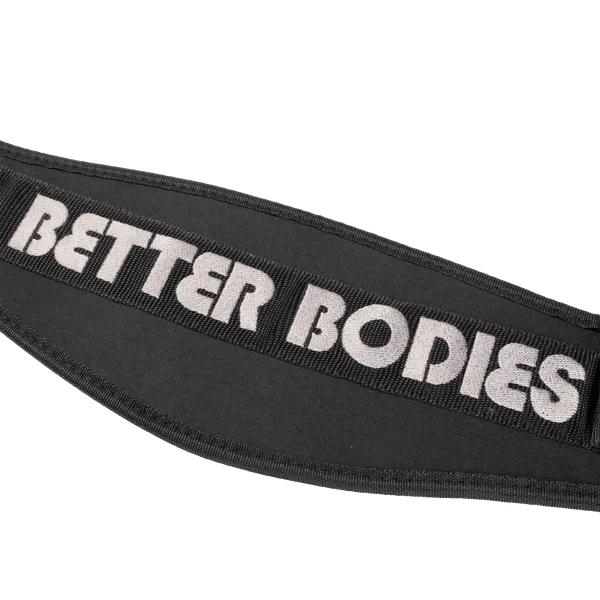 Better Bodies Basic træningsbælte, Sort
