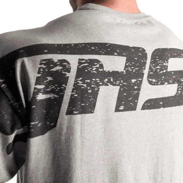 Gasp iron T-shirt, Greymelange/Black