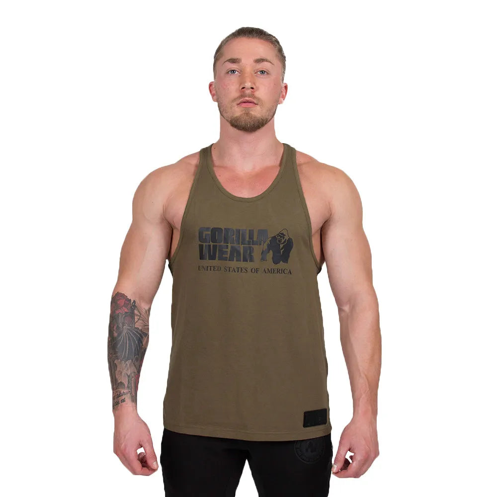 Gorilla Wear Classic Tank Top/Linne, army green