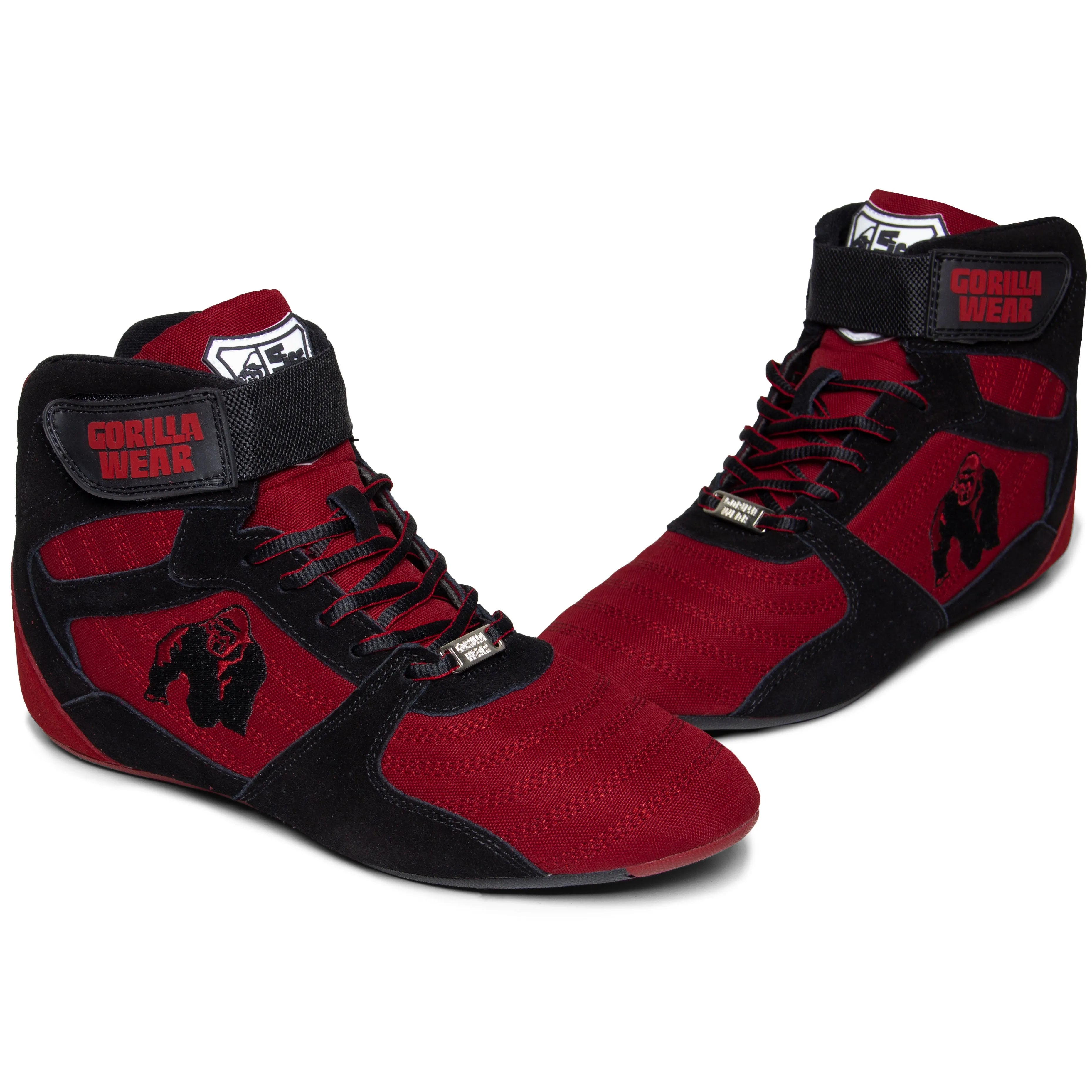 Gorilla Wear Perry High Tops Pro, rød/sort