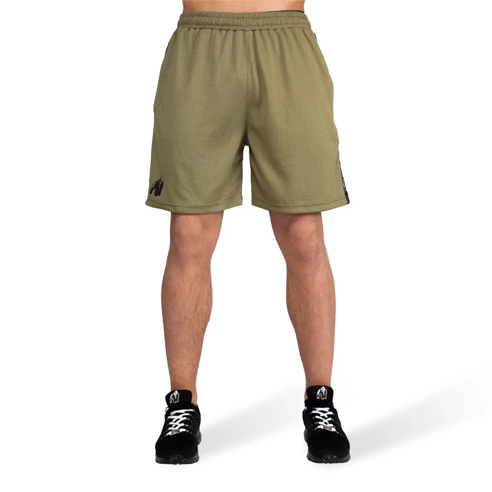 Gorilla Wear Reydon Mesh Shorts/träningsshorts, army green