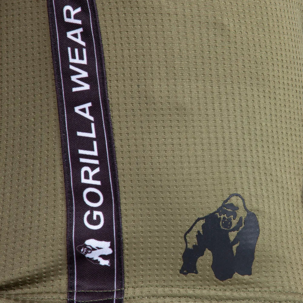 Gorilla Wear Reydon Mesh Shorts/träningsshorts, army green