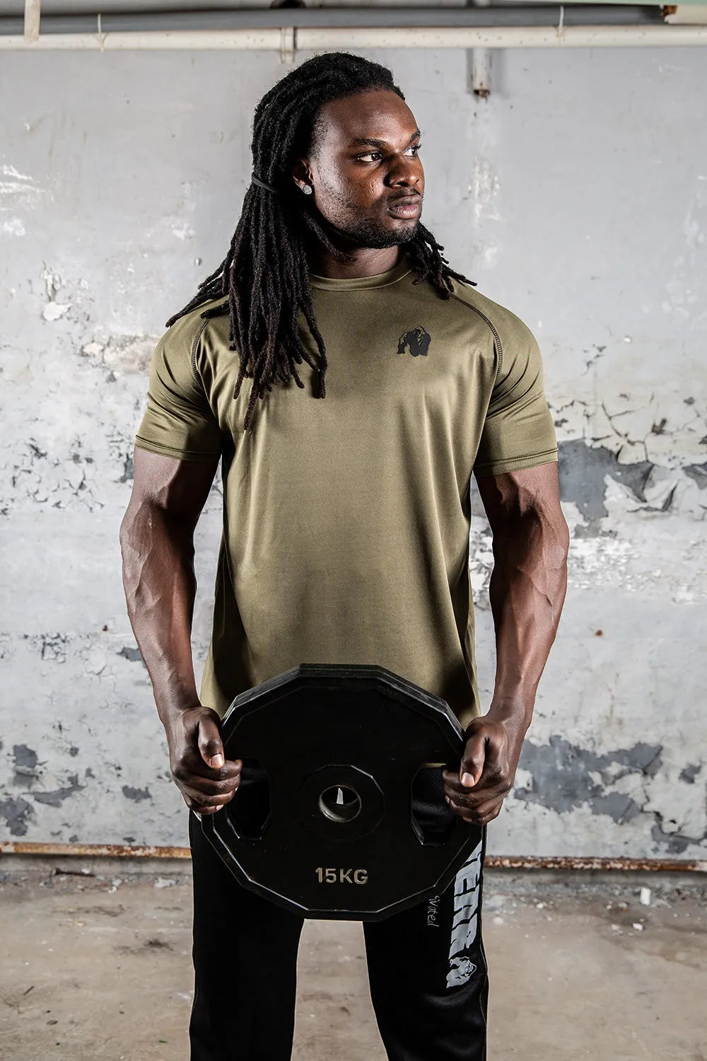 Gorilla Wear Performance T-Shirt, army green