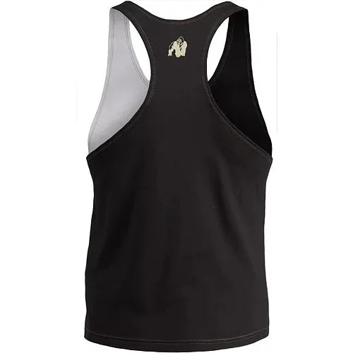 Gorilla Wear - Sterling Stringer Tanktop/Lin, sort/grå