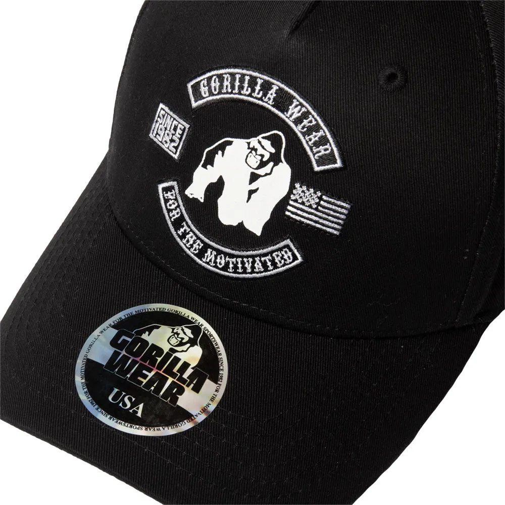 Gorilla Wear Darlington kasket, sort
