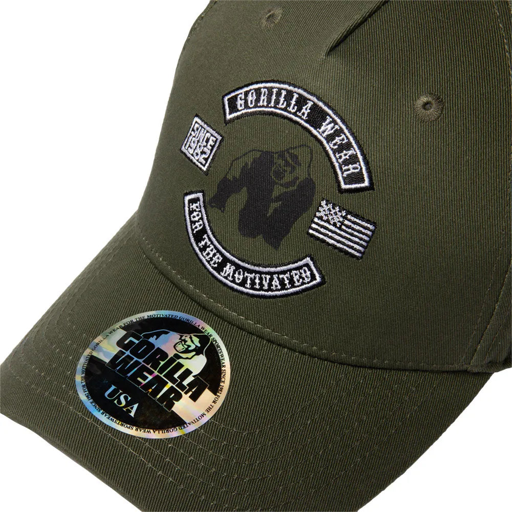 Gorilla Wear Darlington kasket, armygrøn