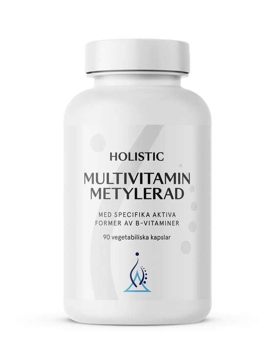 Holistisk multivitamin methyleret, 90 kapsler