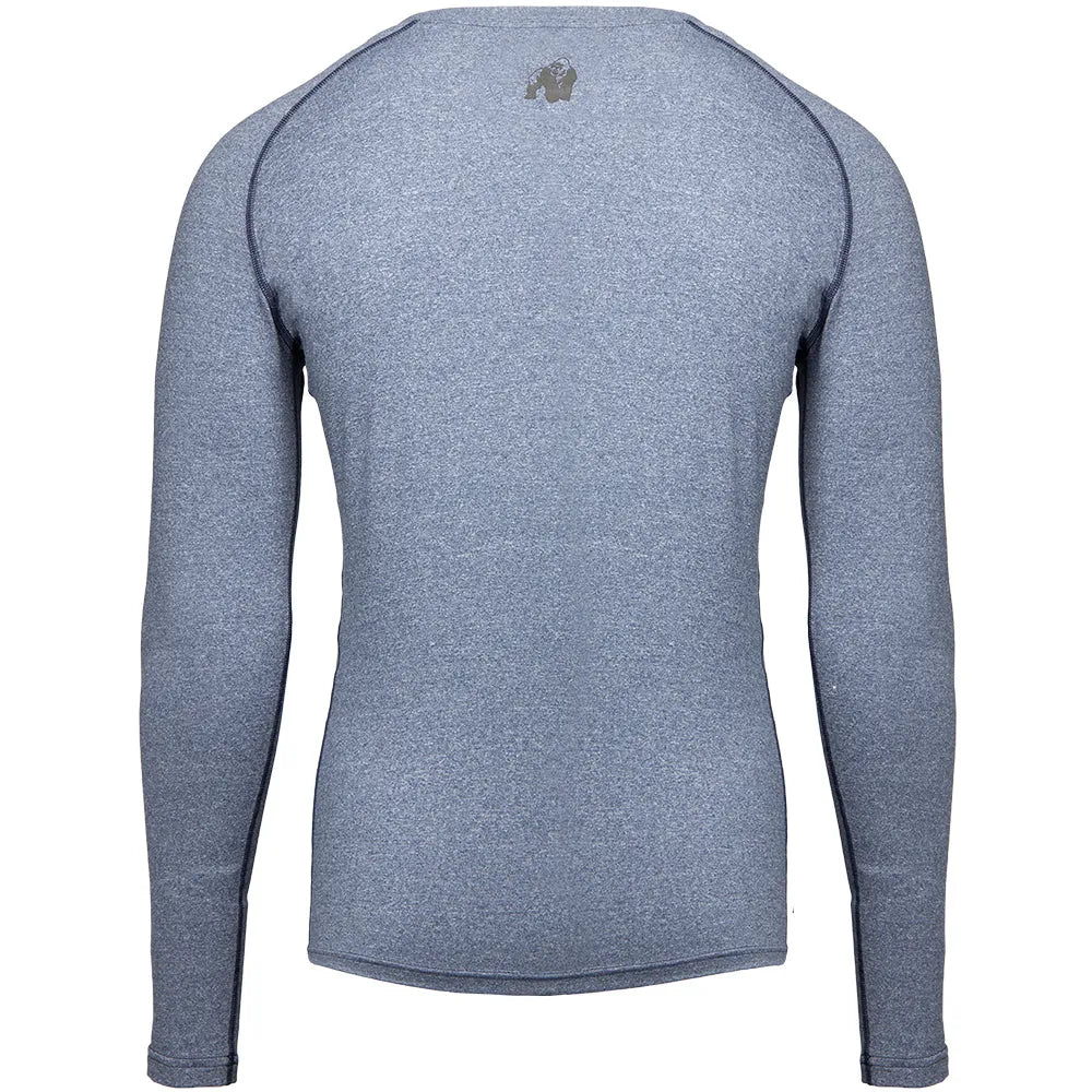 Gorilla Wear Rentz langærmet t-shirt, lyseblå