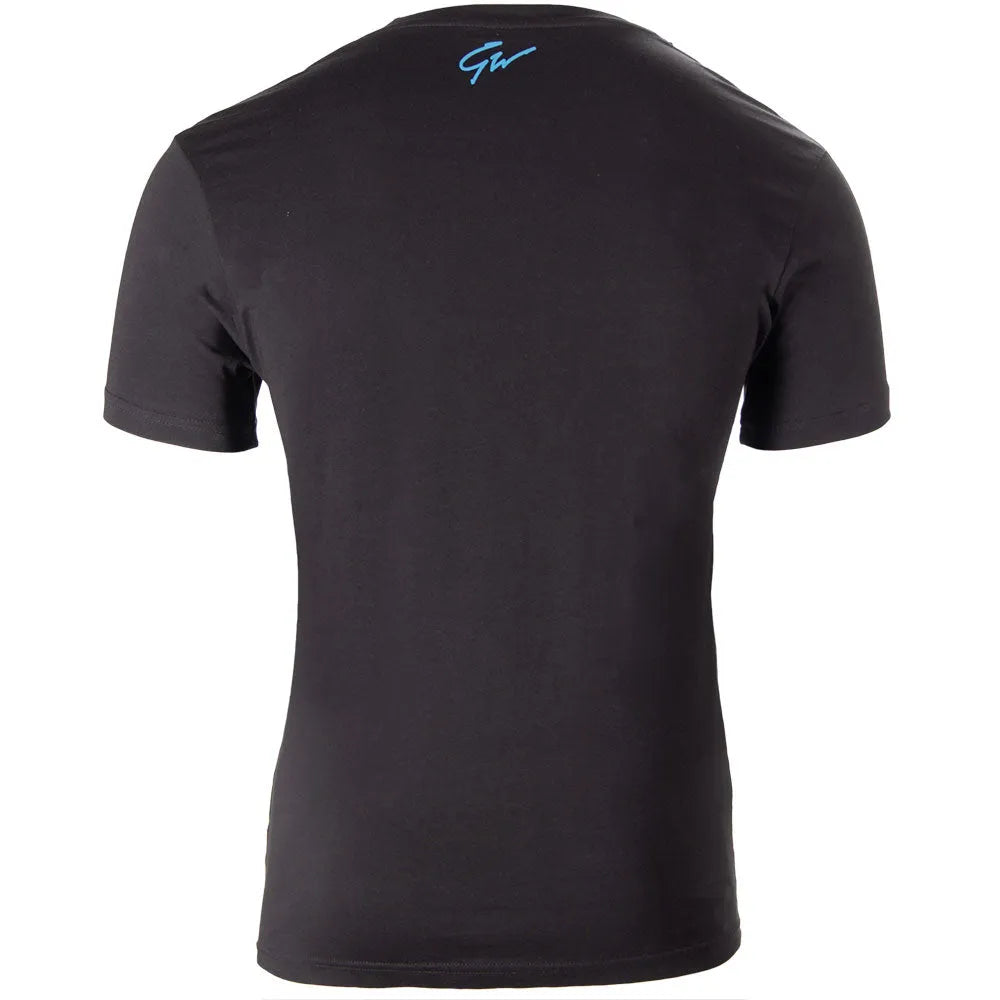 Gorilla Wear Chester T-shirt, sort/blå