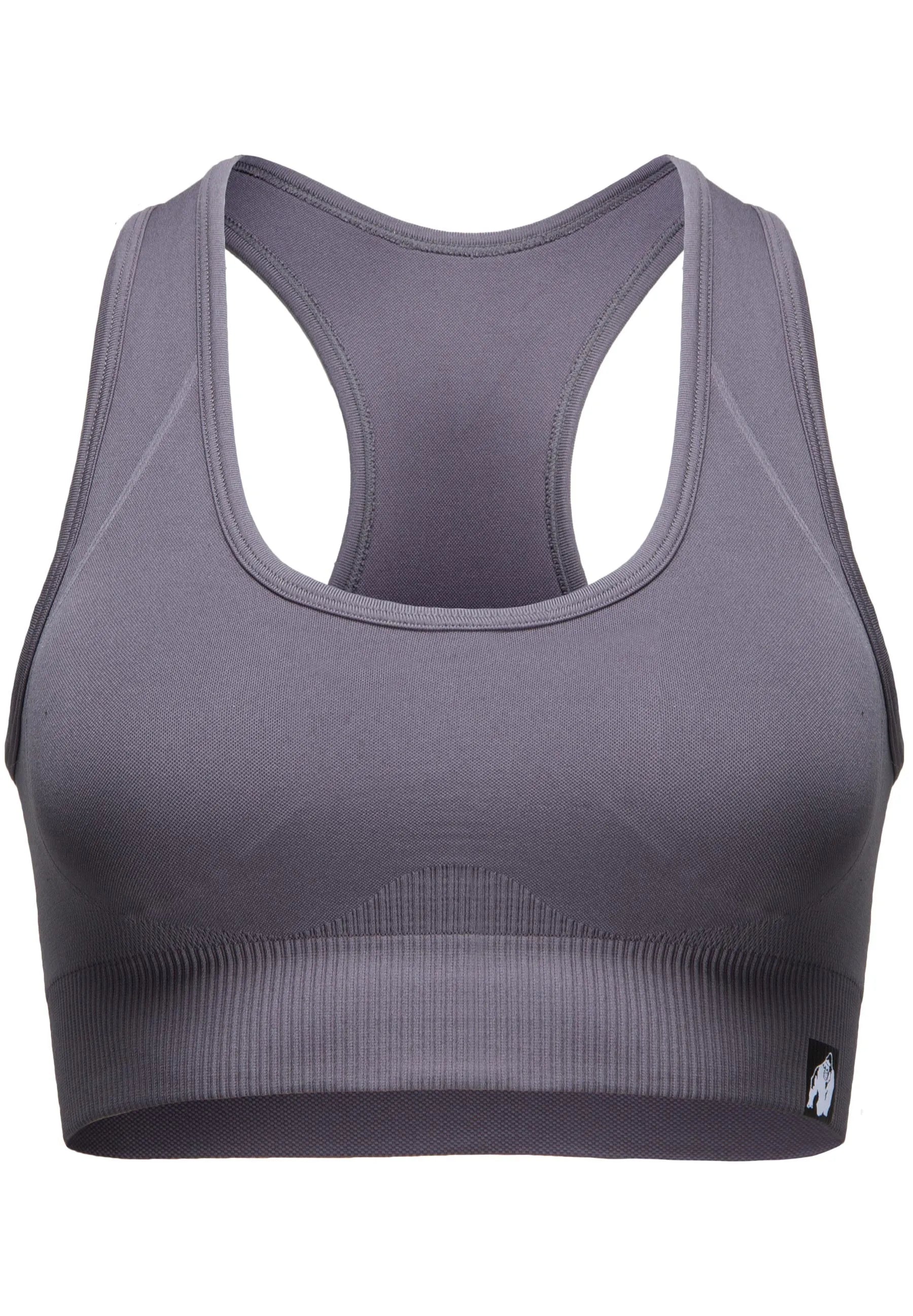 Gorilla Wear Yava Seamless Sport Bra/Sport-BH, grey