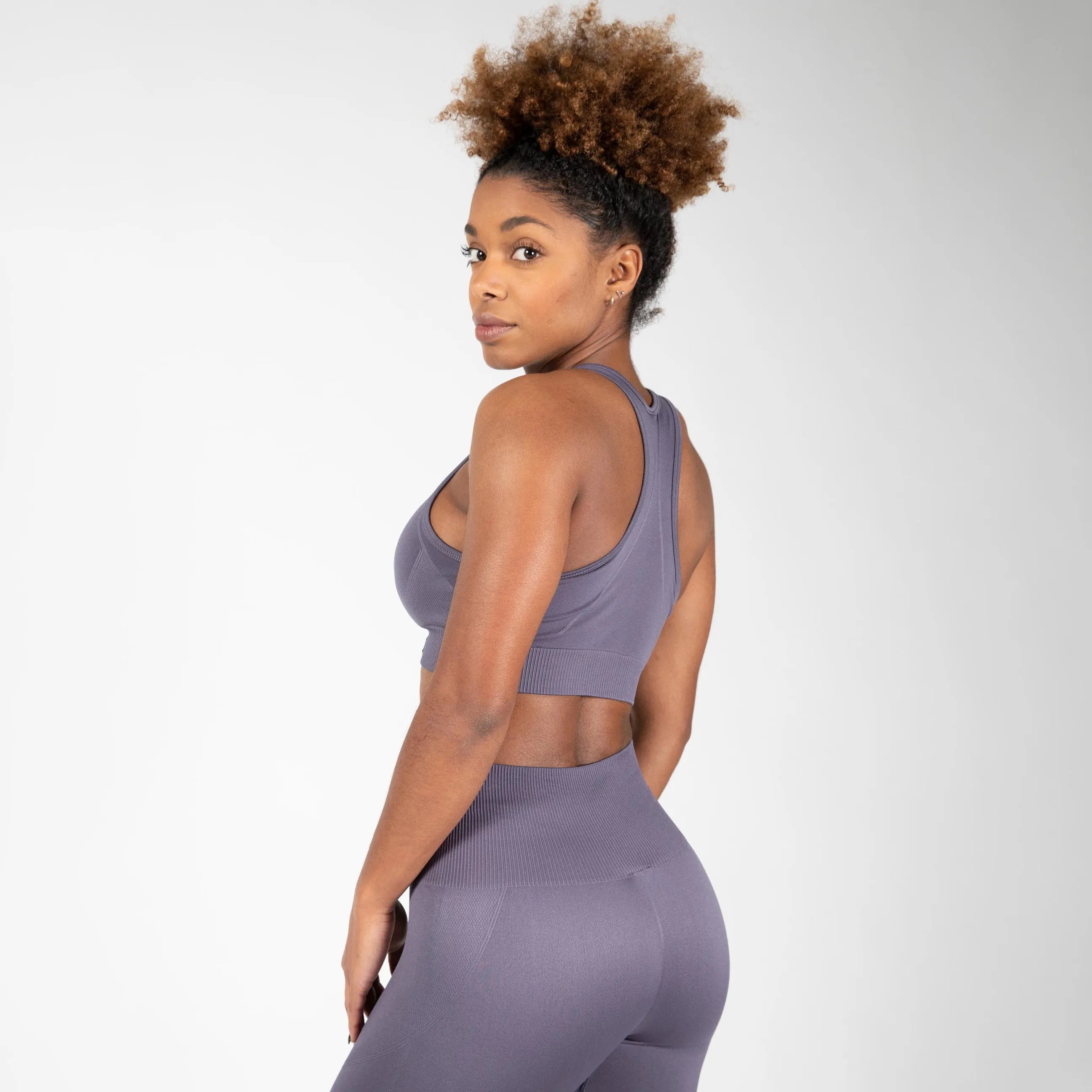 Gorilla Wear Yava Seamless Sport Bra/Sport-BH, grey