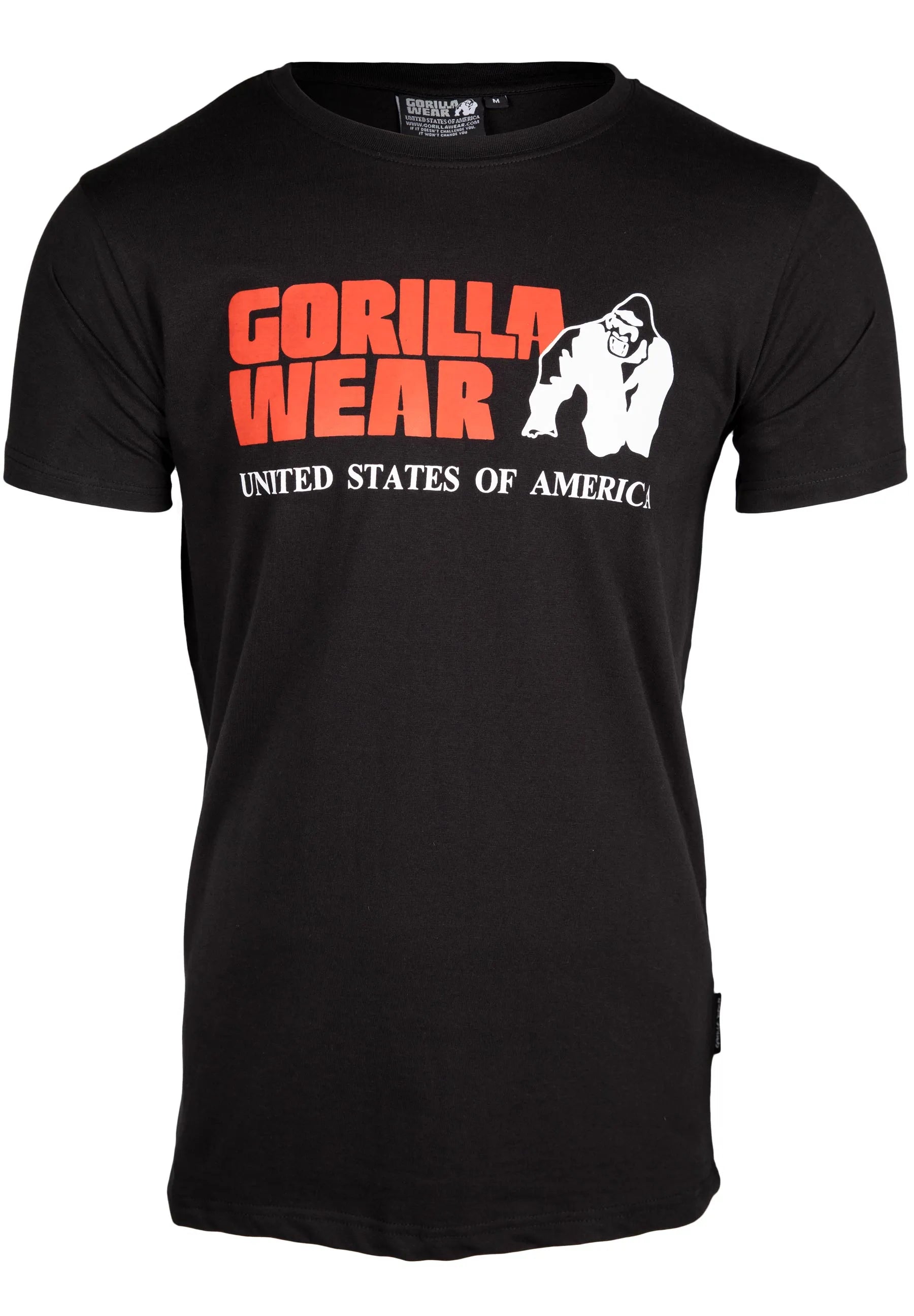 Gorilla Wear klassisk t-shirt, sort