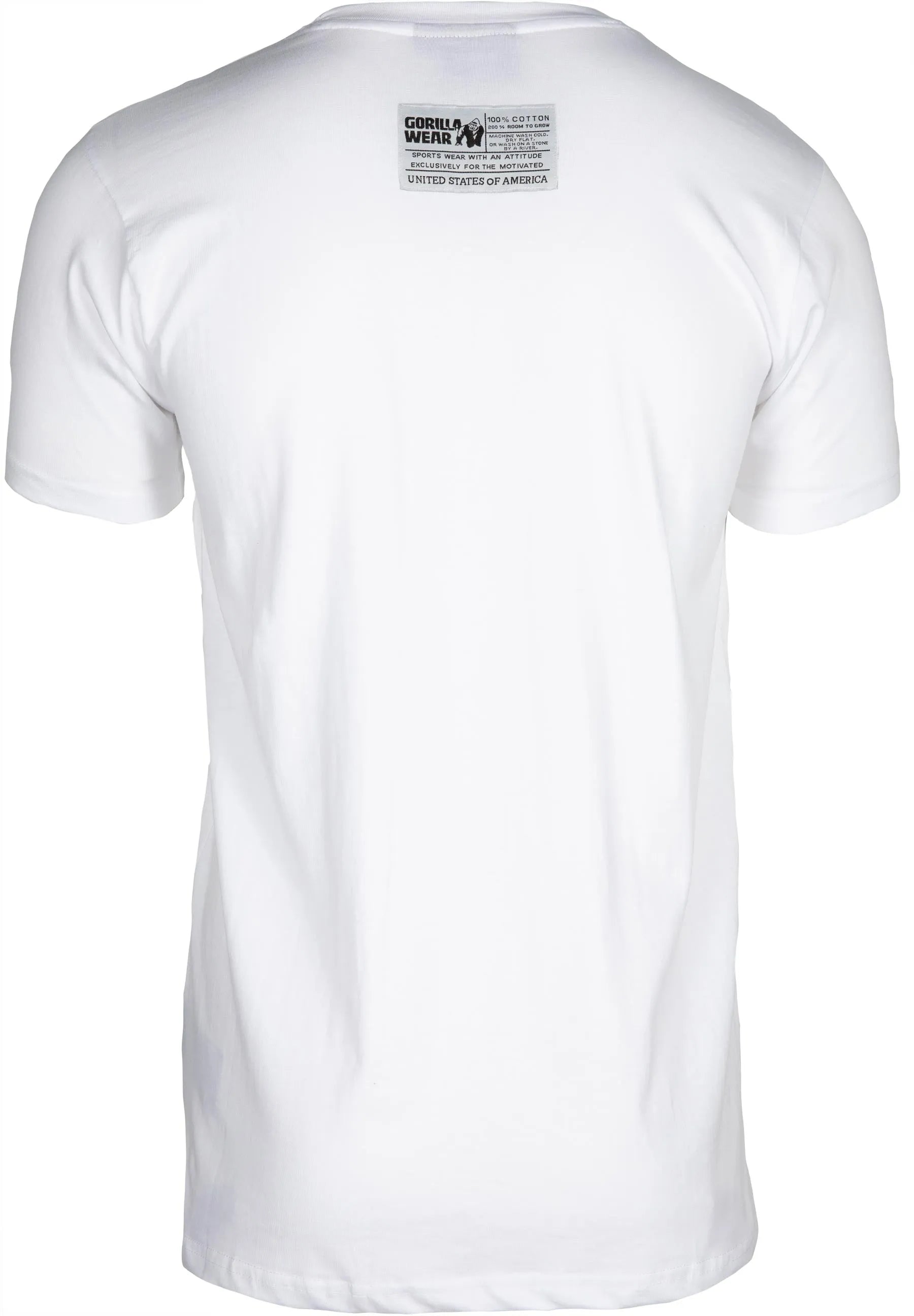 Gorilla Wear klassisk T-shirt, hvid