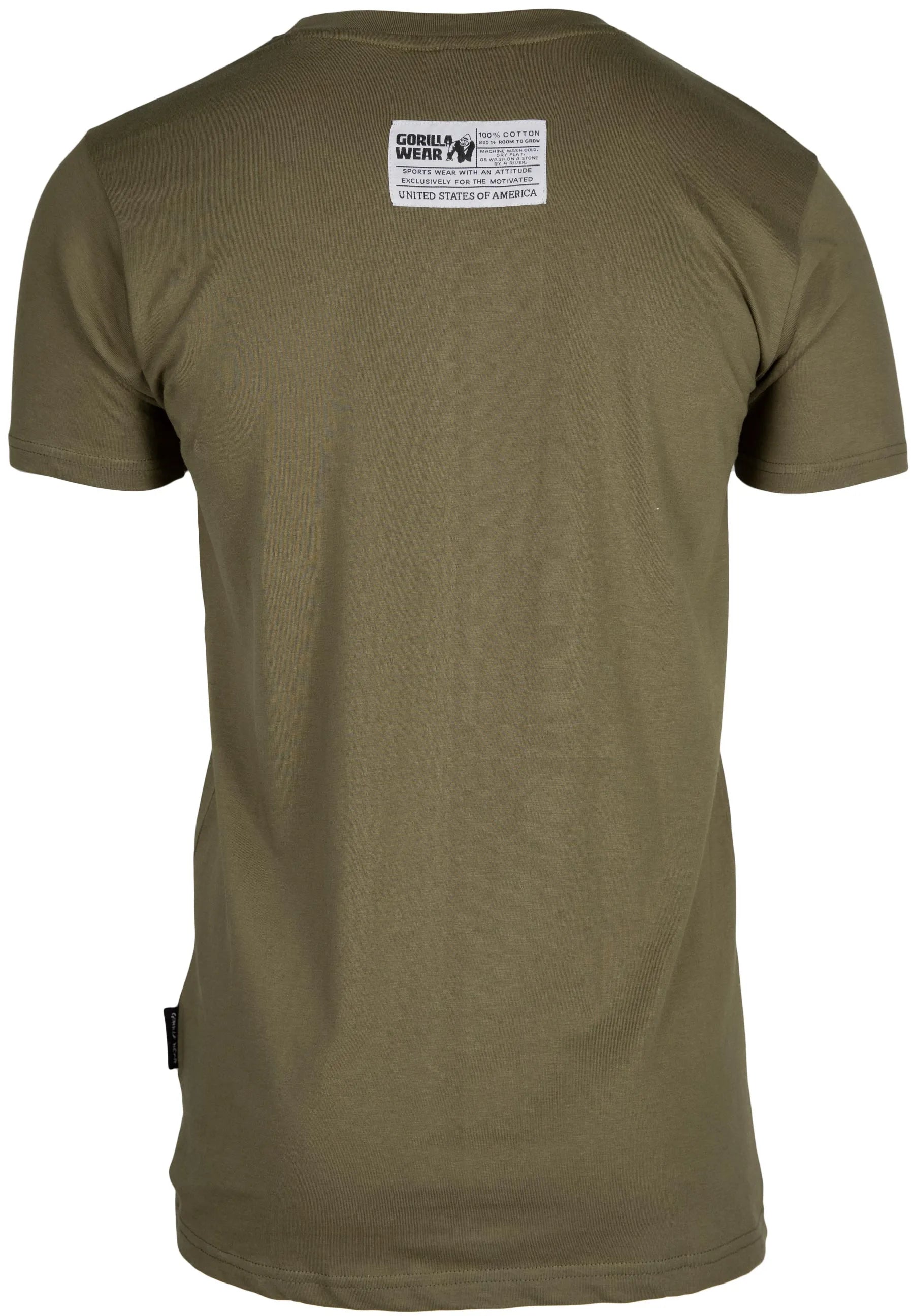 Gorilla Wear Classic T-shirt, armygrøn
