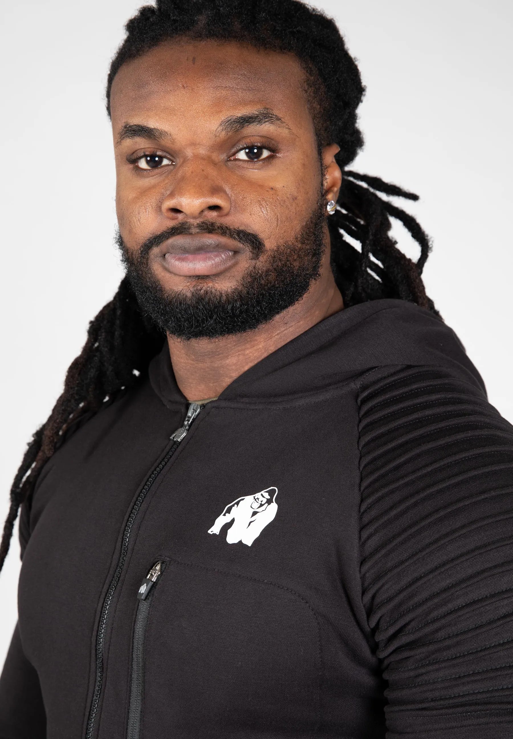 Gorilla Wear Delta Hoodie, black