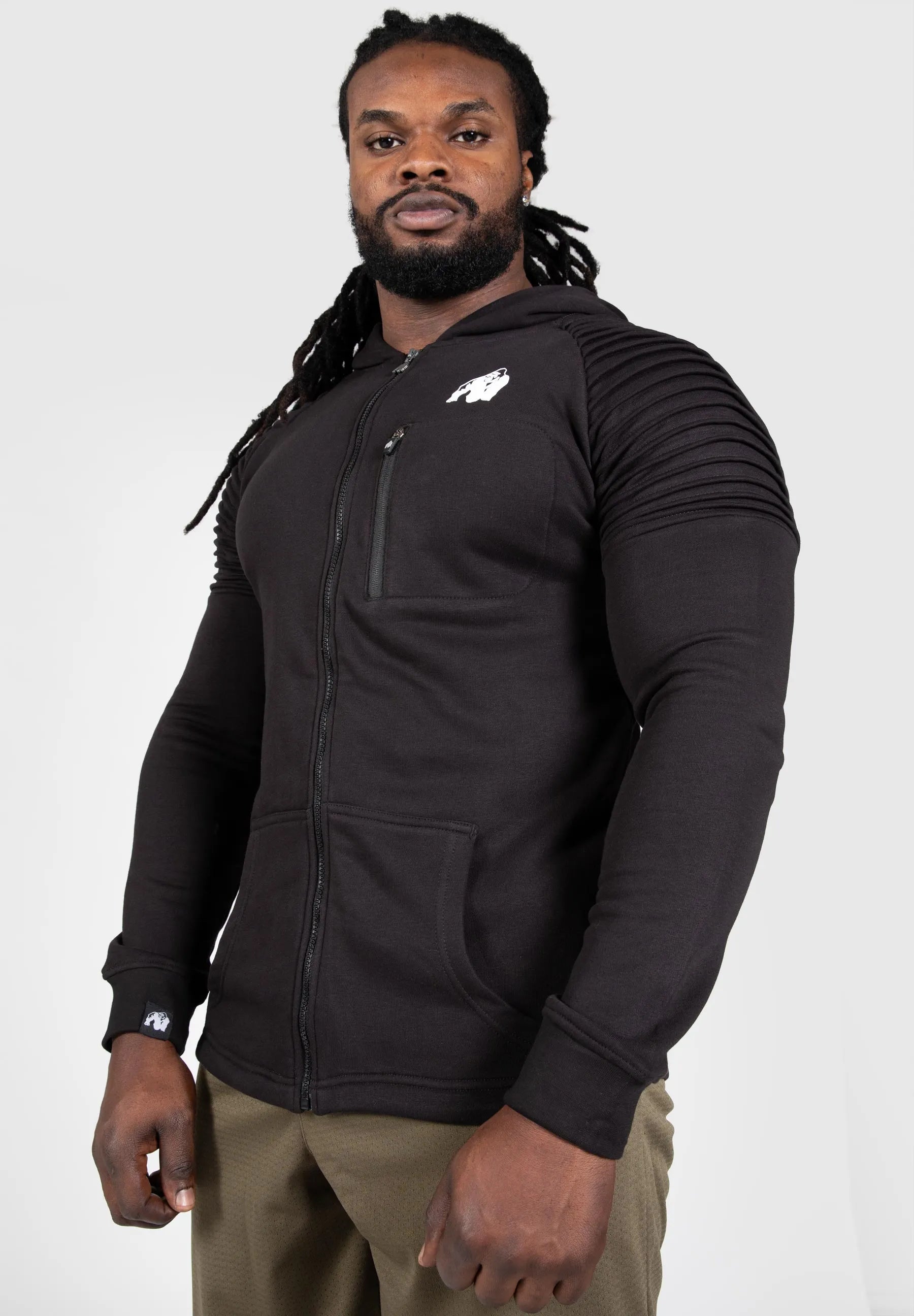 Gorilla Wear Delta Hoodie, black