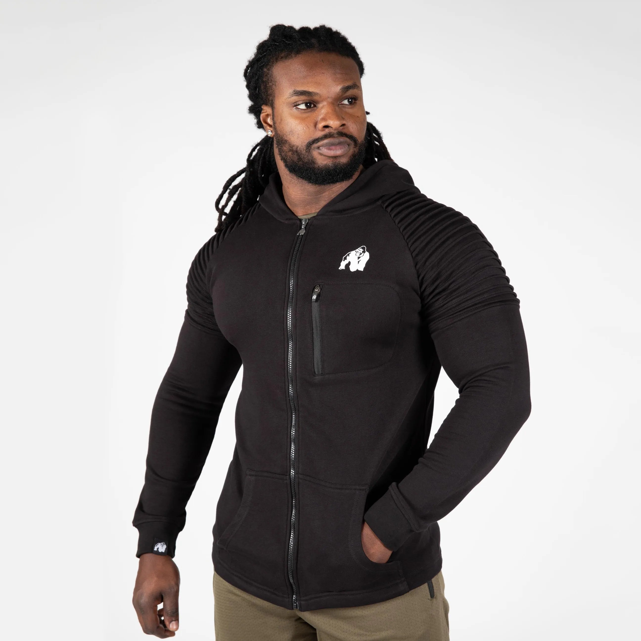 Gorilla Wear Delta Hoodie, black
