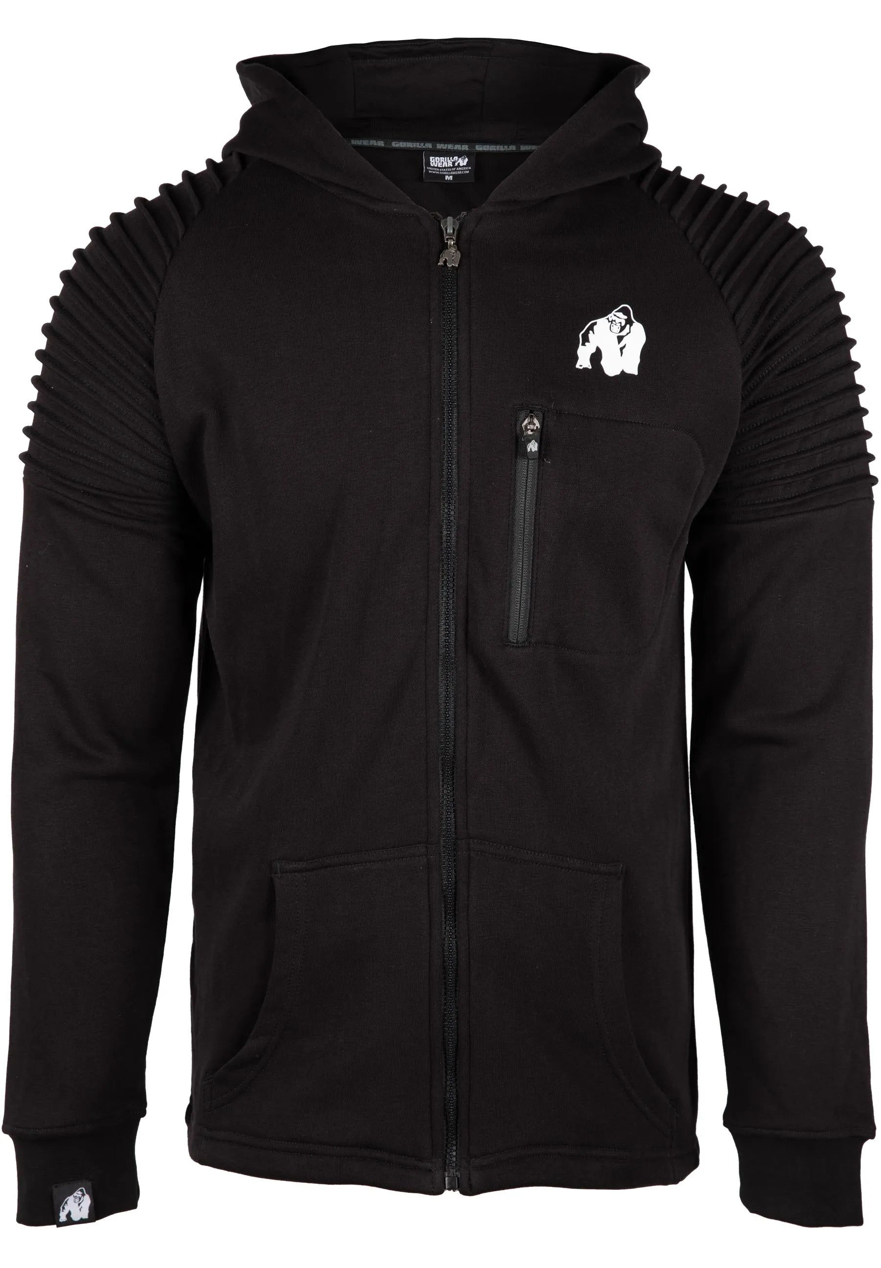Gorilla Wear Delta Hoodie, black