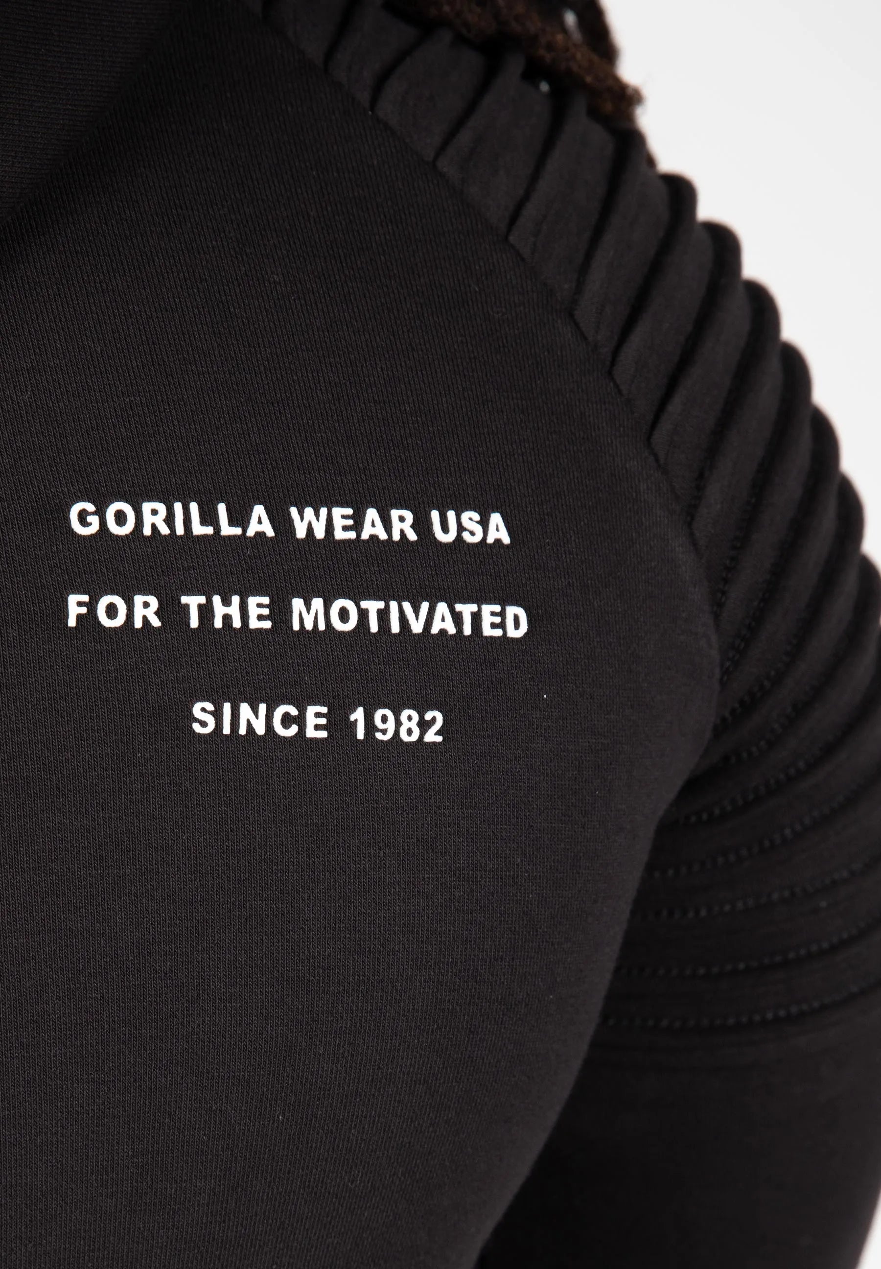 Gorilla Wear Delta Hoodie, black