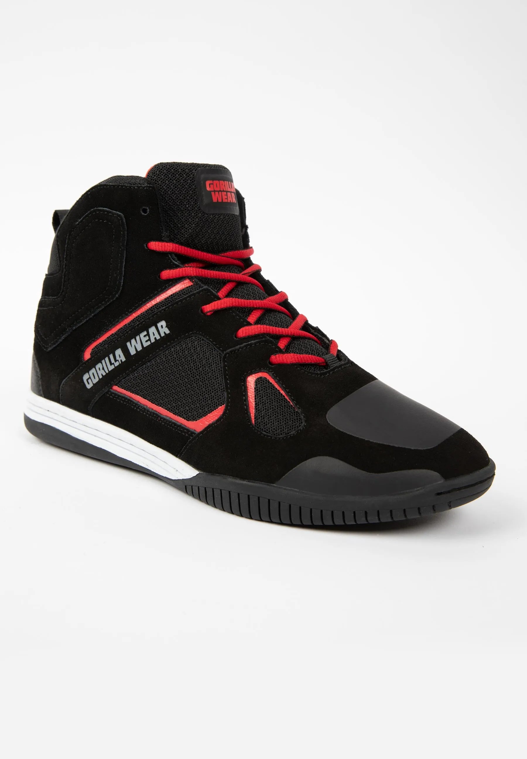 Gorilla Wear Troy High Tops, black/red