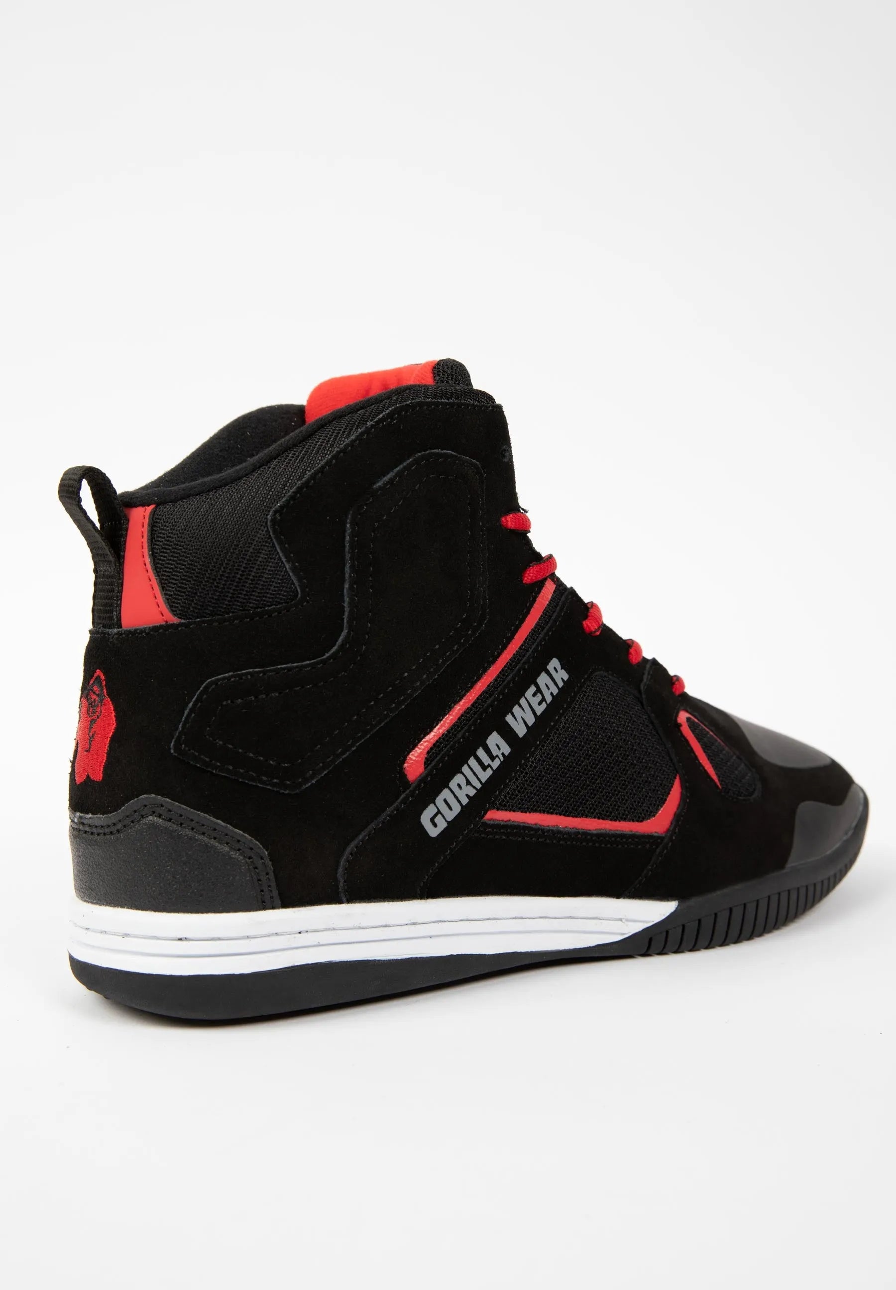 Gorilla Wear Troy High Tops, black/red