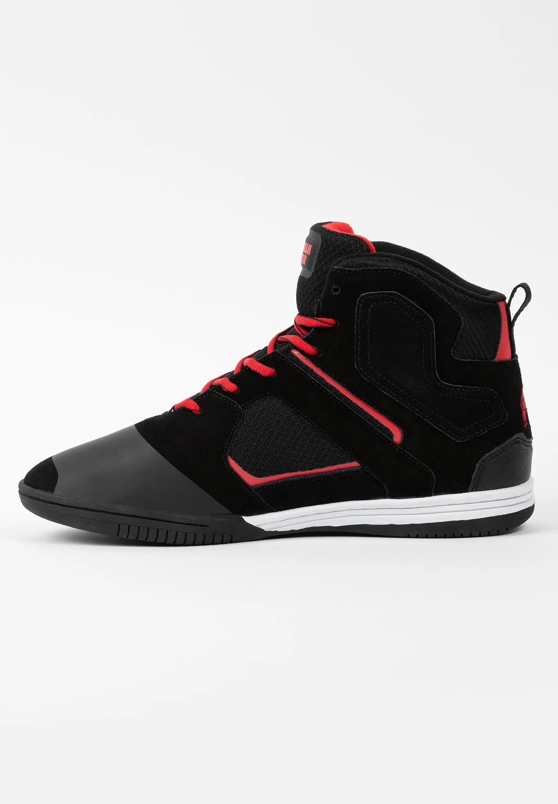 Gorilla Wear Troy High Tops, black/red