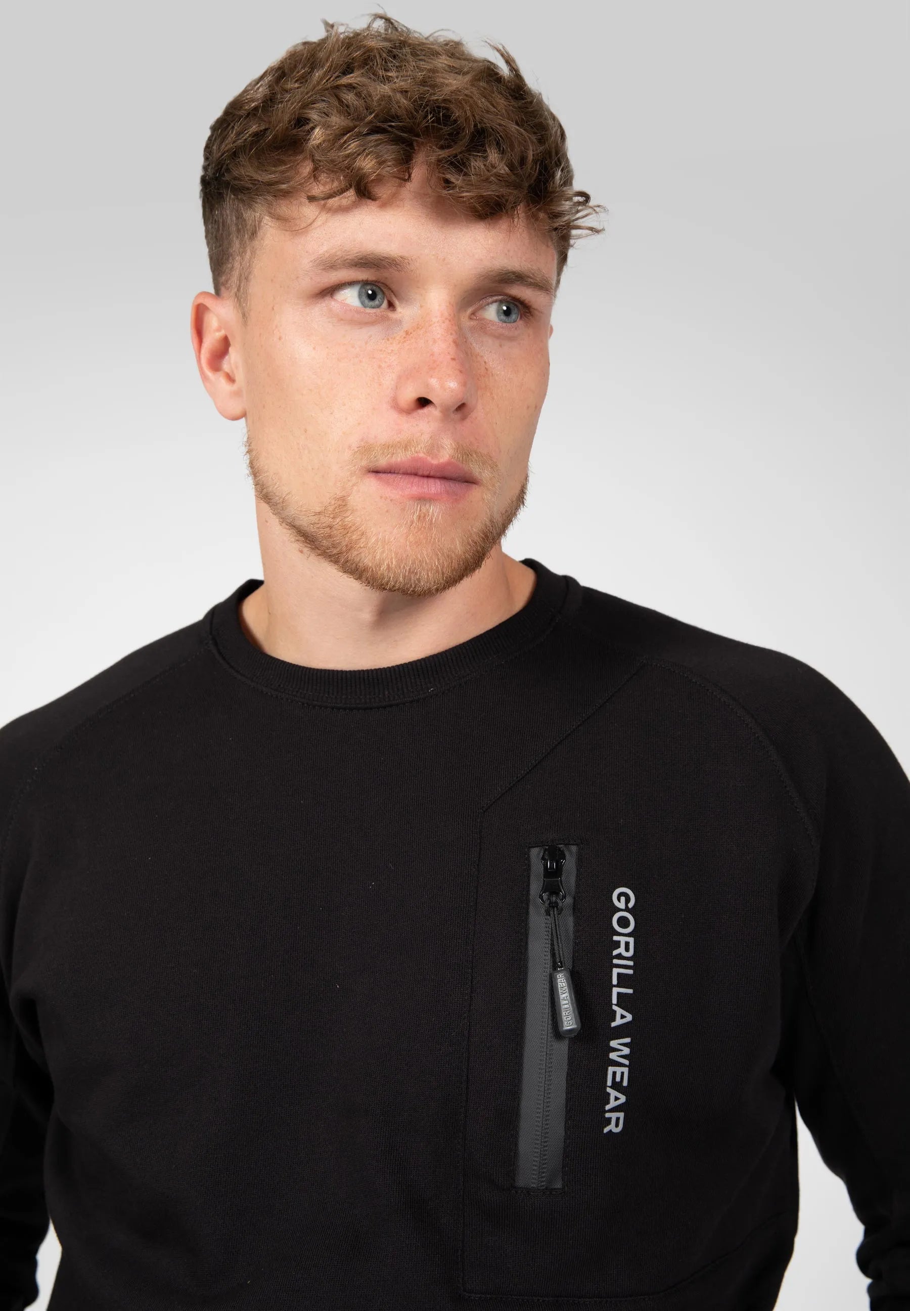 Gorilla Wear Newark sweatshirt/træningstrøje, sort