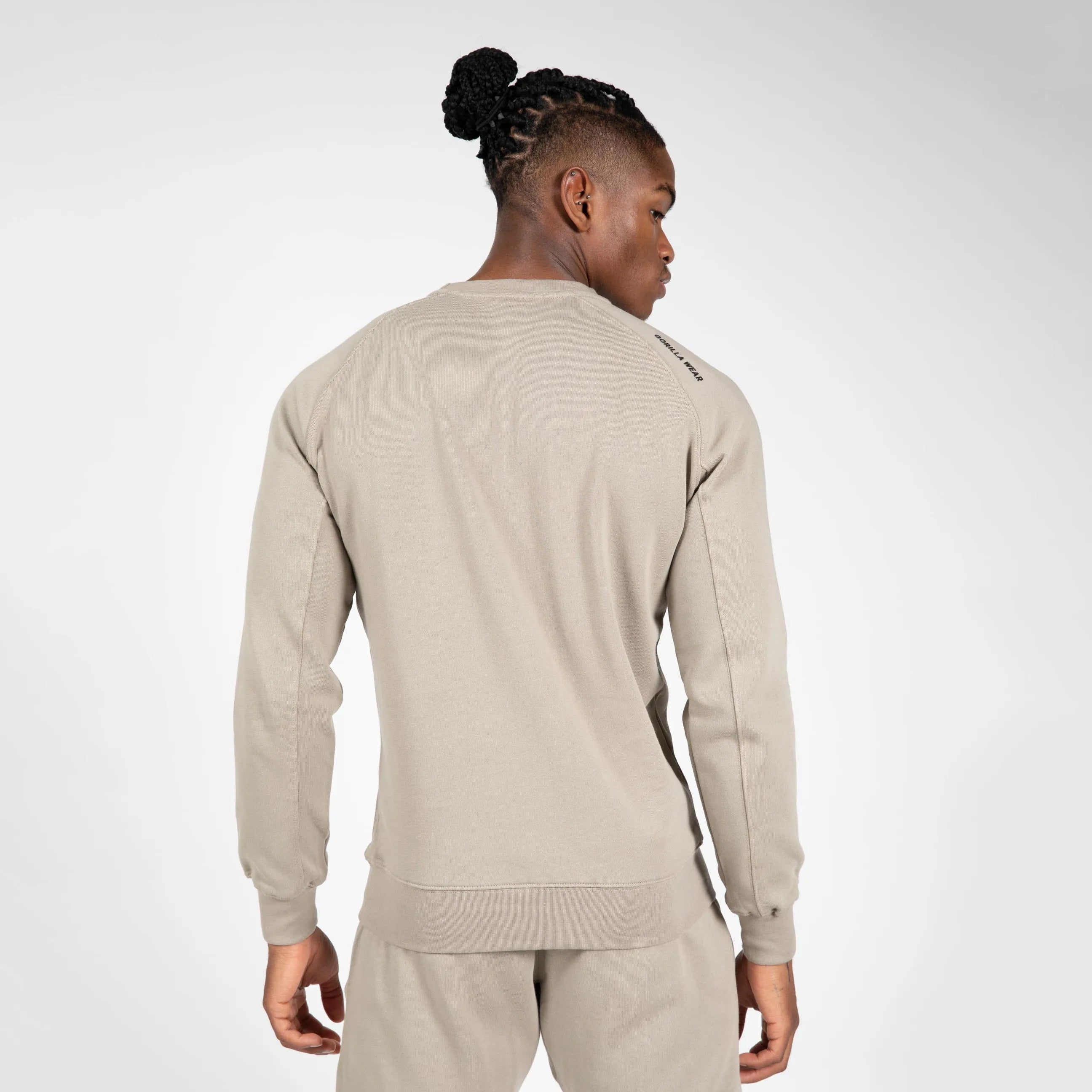 Gorilla Wear Newark sweatshirt/træningstrøje, beige