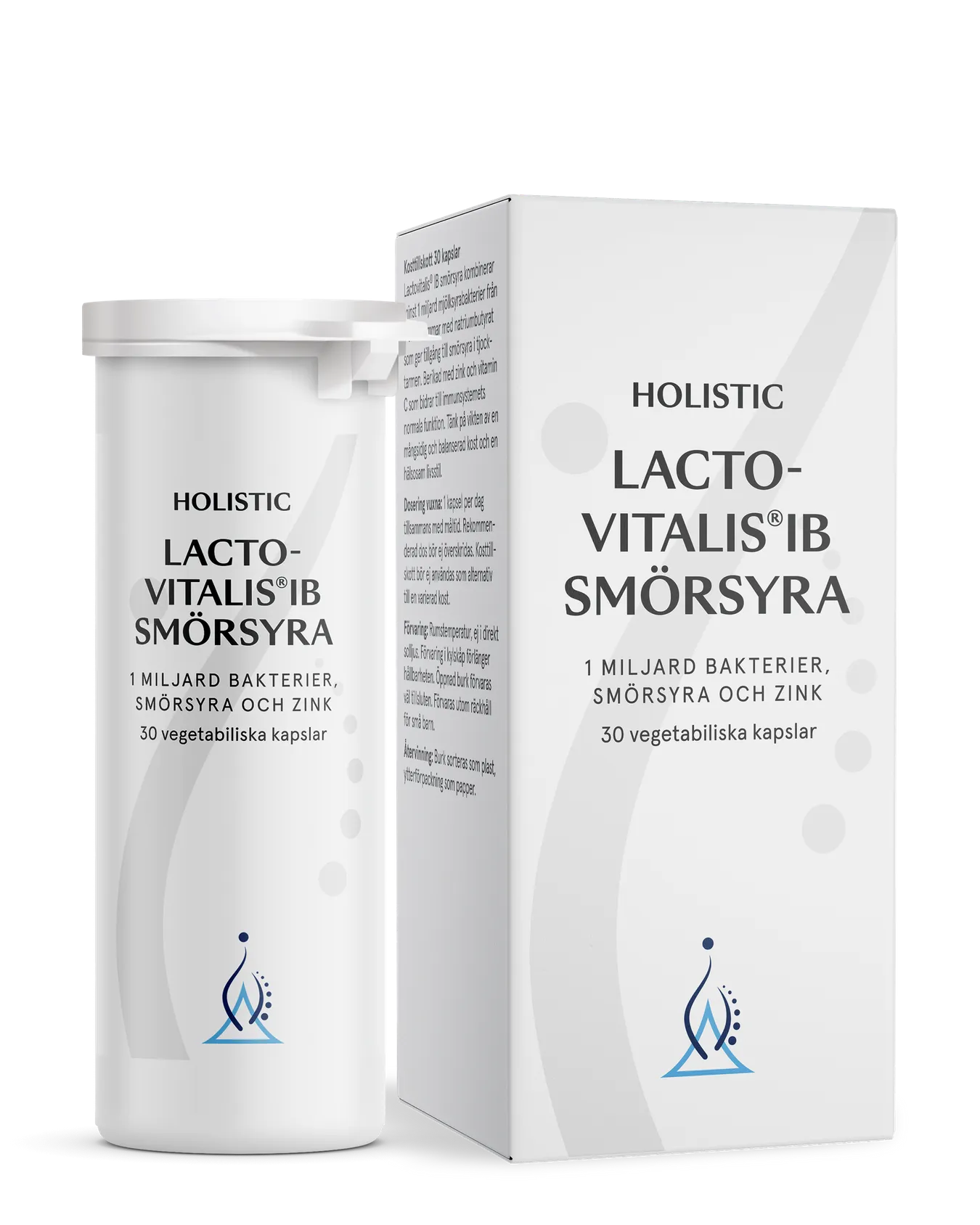Holistic Lactovitalis®IB smörsyra, 30 kapslar