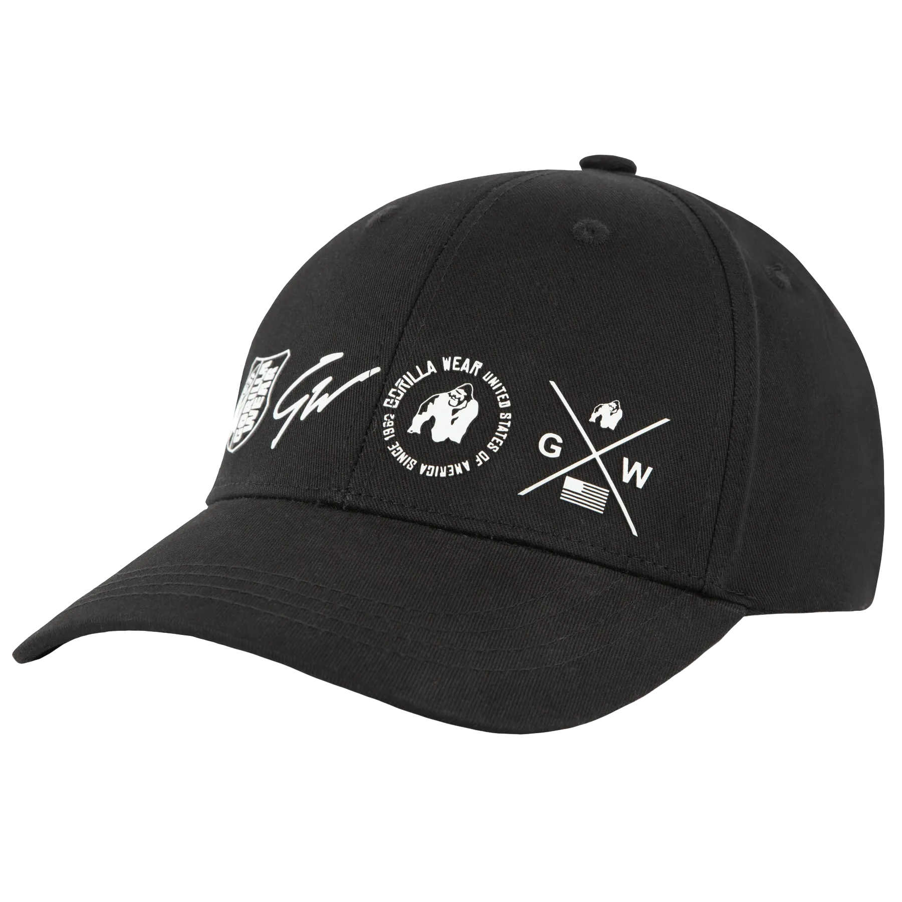 Gorilla Wear Weston kasket, sort