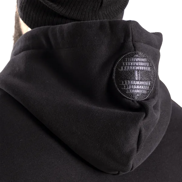 Better Bodies Graphic Zip Hoodie, Black