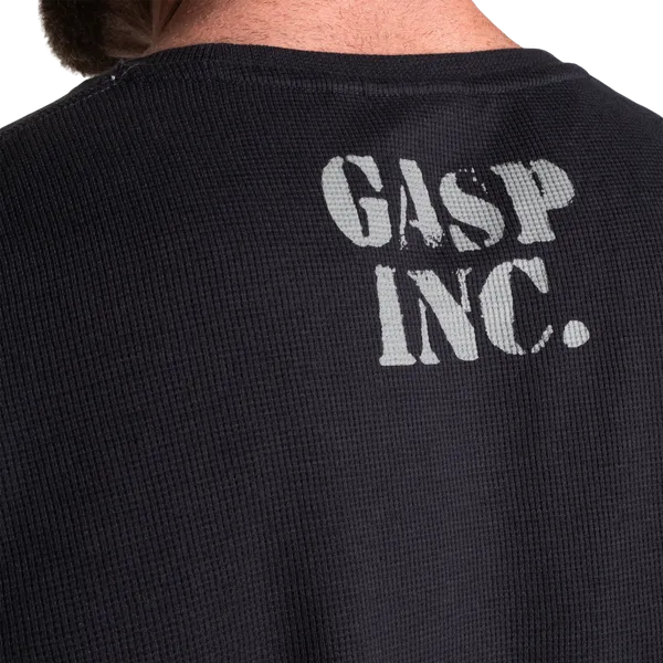 Gasp Thermal gym sweatshirt/træningstrøje, Asfalt
