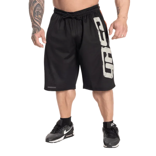 Gasp Pro mesh shorts/træningsshorts, Sort