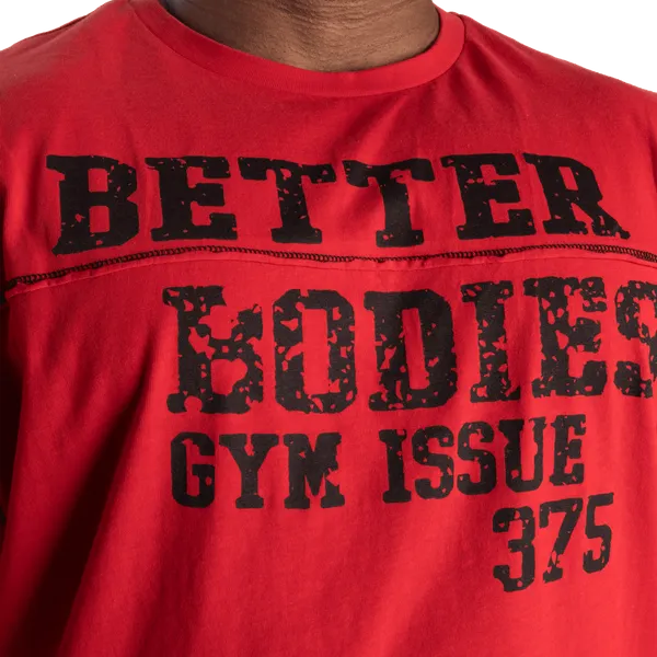 Better Bodies Union original T-shirt Chili Rød, Chili Rød