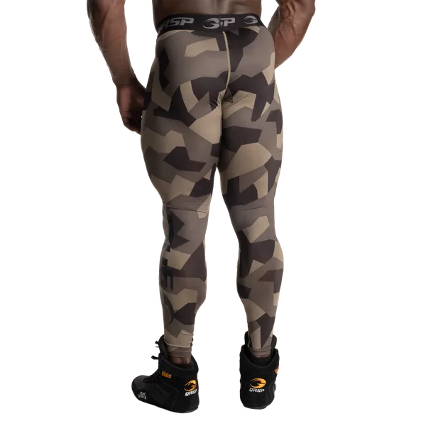 Gasp Core tights, Grøn Stealth Camo