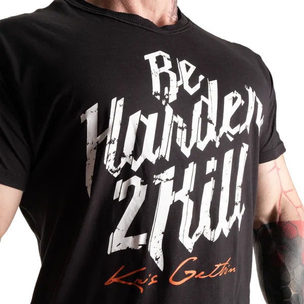 Gasp Harder To Kill T-shirt, Sort