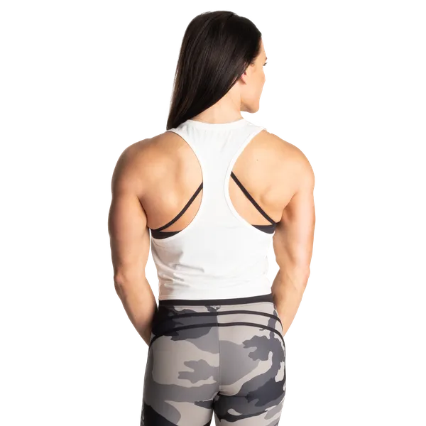 Better Bodies Empire løs racerback tanktop, hvid