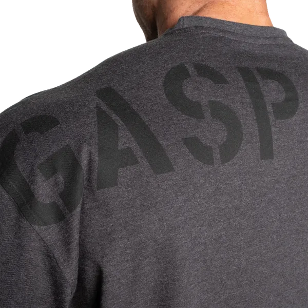 Gasp Division Iron T-shirt, Dark Grey Melange
