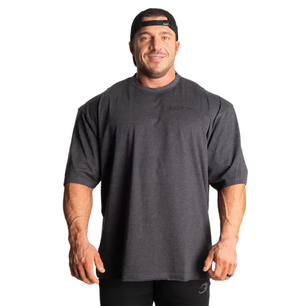 Gasp Division Iron T-shirt, Dark Grey Melange