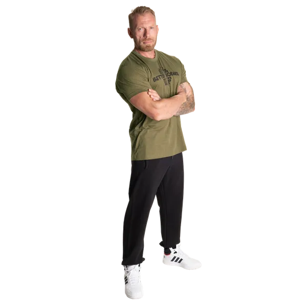 Better Bodies Recruit T-shirt, Army Green Melange