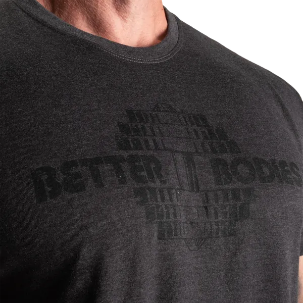 Better Bodies Recruit T-shirt, Mørkegrå Melange