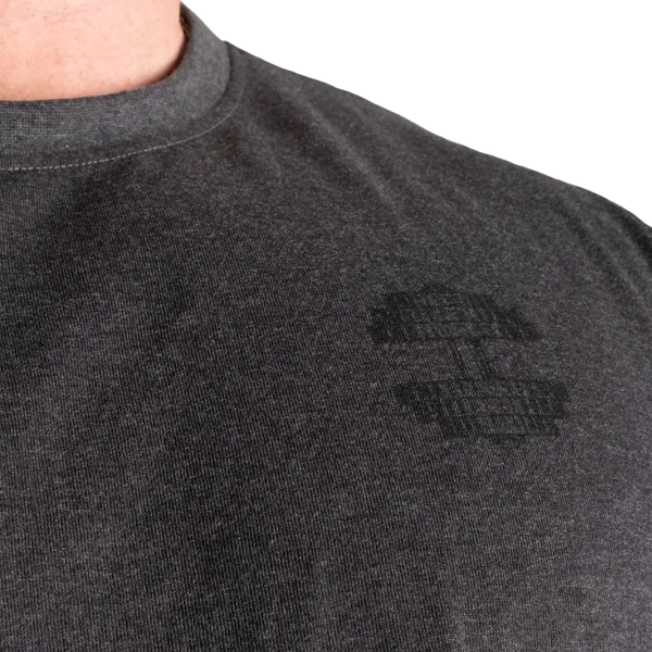 Better Bodies Union Iron T-shirt, Mørkegrå Melange