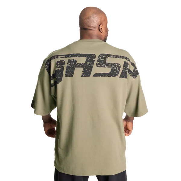 Gasp Giant Killer Iron T-shirt, Vasket Grøn