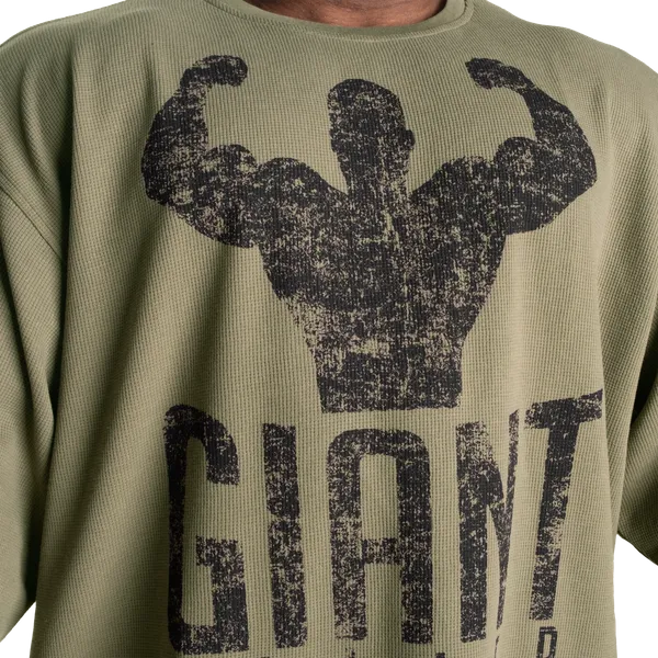 Gasp Giant Killer Iron T-shirt, Vasket Grøn