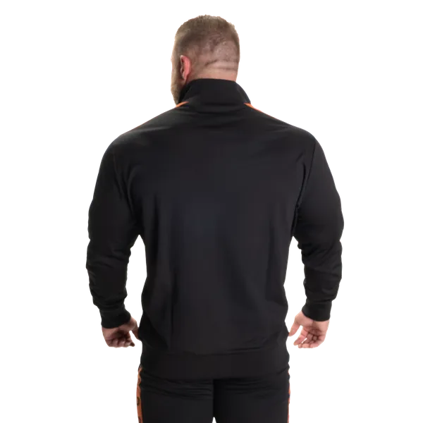 GASP Track Suit Jacket/Träningströja, Black/Flame