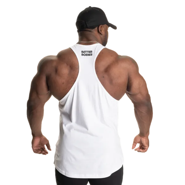 Better Bodies Essential T-back Tanktop, Hvid V2