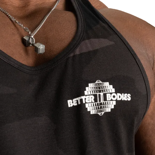 Better Bodies Essential T-back Linne, Dark Camo V2